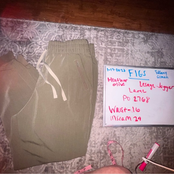 Figs Pants & Jumpsuits Figs Heather Olive Lesage Jogger Poshmark